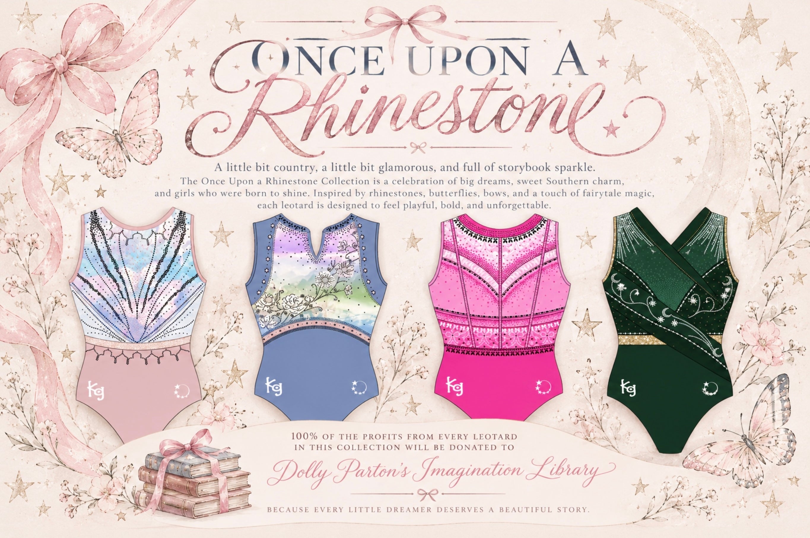 Once Upon a Rhinestone – Koko & Gigi Leotards