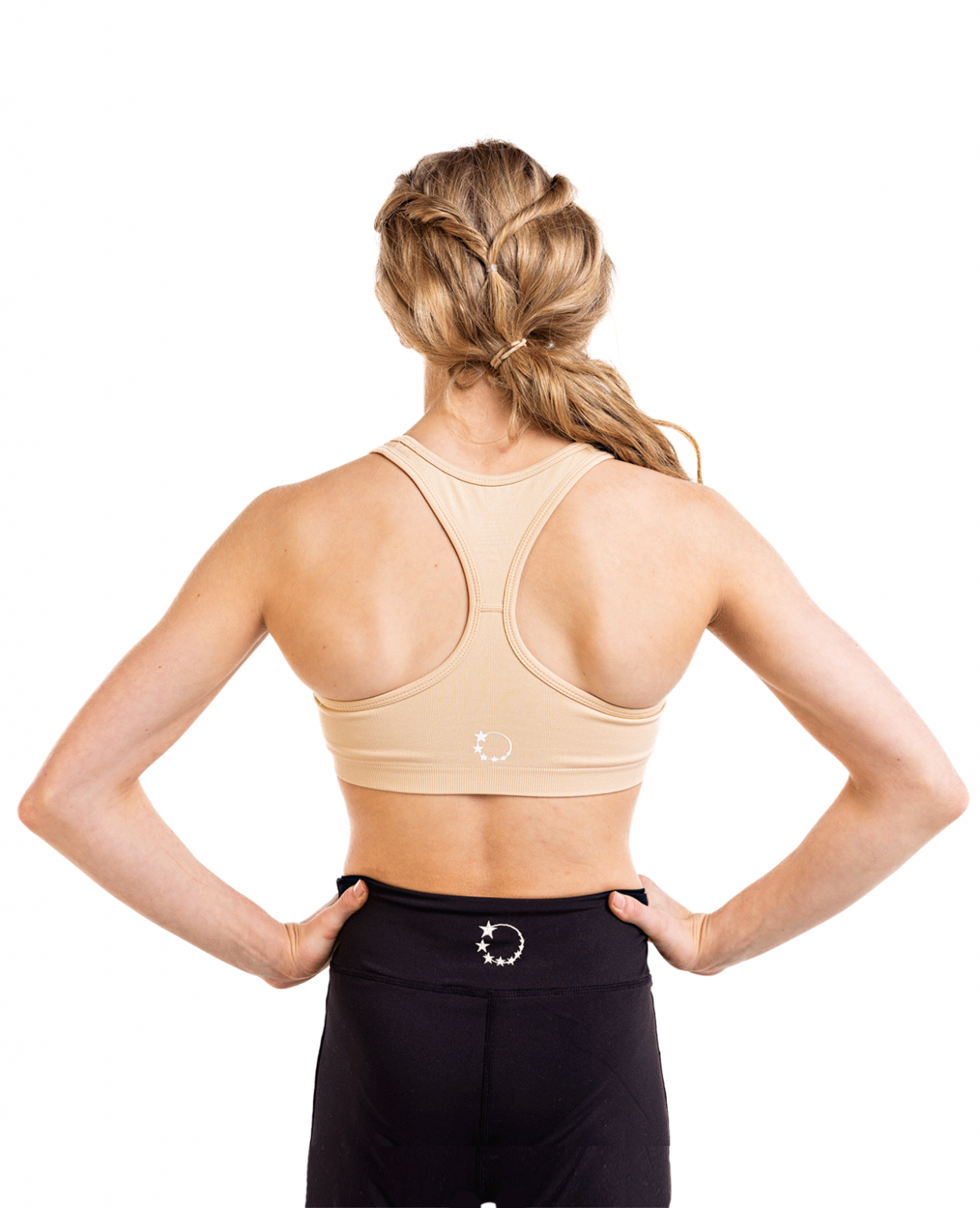 Racer Sports Bra Light Nude